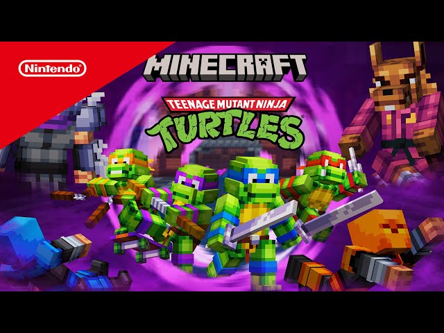 Minecraft - Teenage Mutant Ninja Turtles - DLC Trailer | @playnintendo