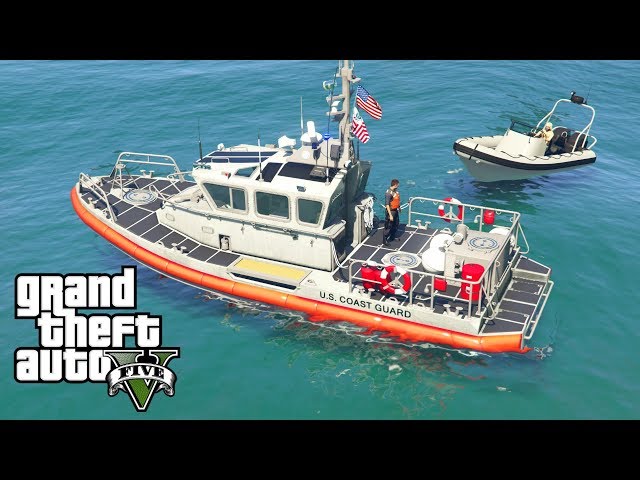 GTA 5 - Army Patrol Episode #36 - Coast Guard Rescue 3! (Coastal Callouts Mod, Air Hoist!)