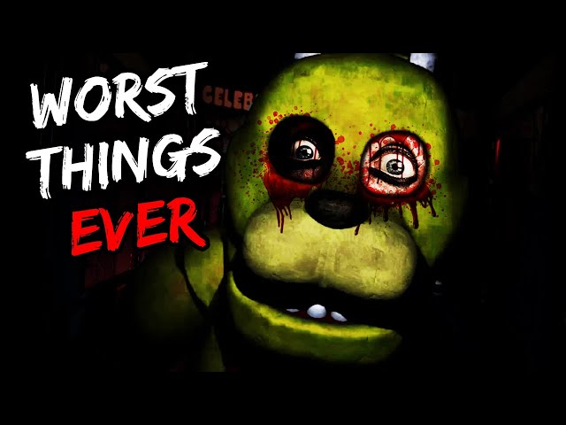Top 10 FNAF Worst Things About Springlock Failures