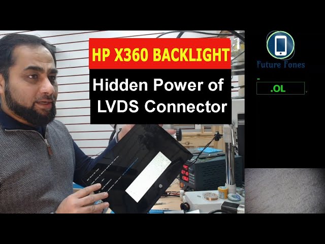 The Hidden Secret of the LVDS Connector. HP Pavilion x360 14-dw0522na BACKLIGHT
