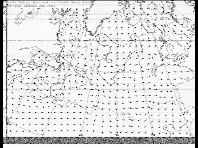 HF Weather Fax Being Received