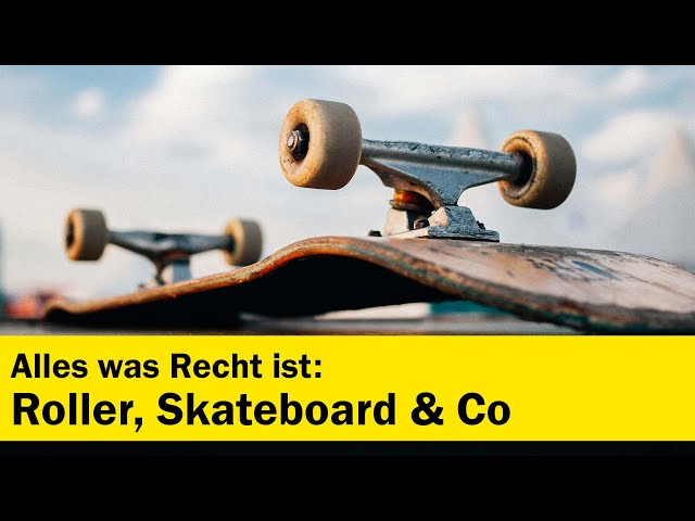 Alles was Recht ist: Roller, Skateboard & Co | ÖAMTC