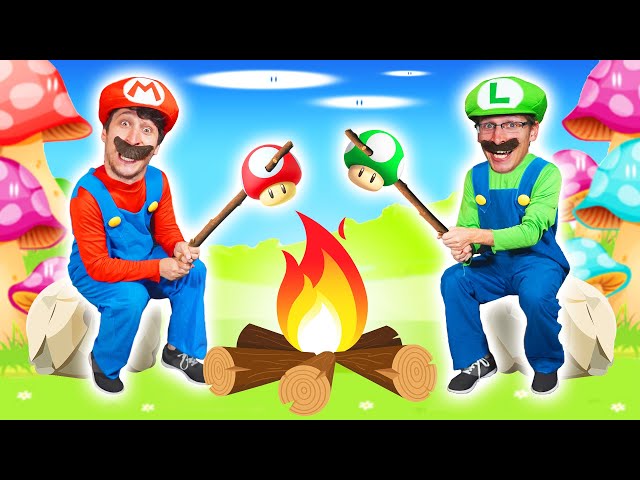 Super Mario Camping In Real Life