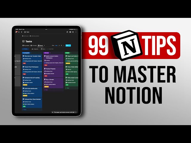 99 Must-Know Notion Tips in 2024!