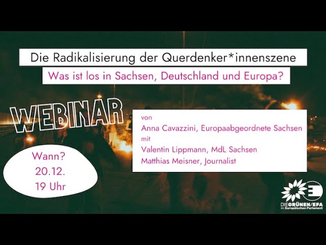 Die Radikalisierung der Querdenker*innenszene: Was ist los in Sachsen, Deutschland und Europa?