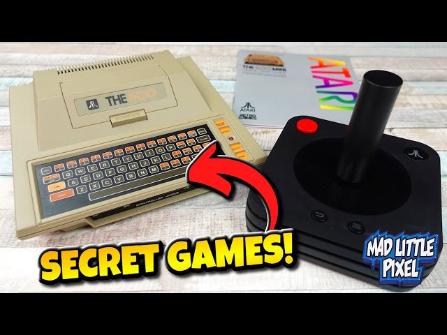 The SECRET GAMES In The Atari 400 Mini!