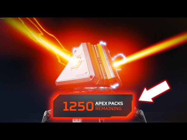 Opening 1250 Apex Packs!! How many Heirlooms??