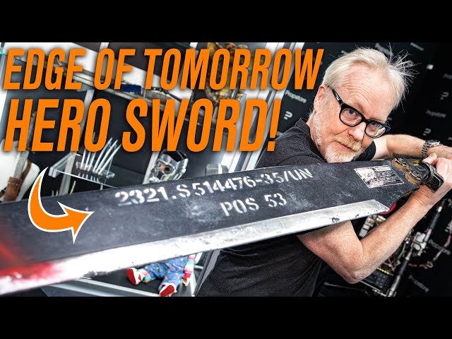 Rita's Rotor Blade Sword From Edge of Tomorrow!