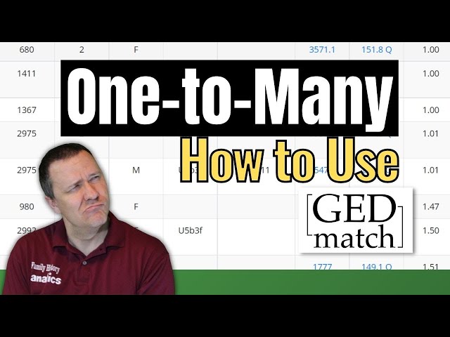 How to Use One-to-Many Matching | GEDmatch TUTORIAL  Genetic Genealogy