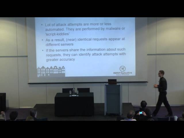 AppSec EU15 - Marek Zachara - Collective Detection Of Harmful Requests