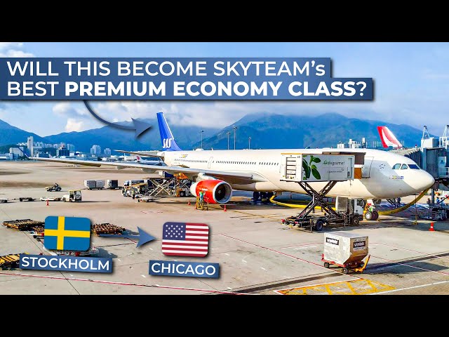 TRIPREPORT | Scandinavian Airlines (PREMIUM ECONOMY) | Stockholm - Chicago O'Hare | Airbus A330-300