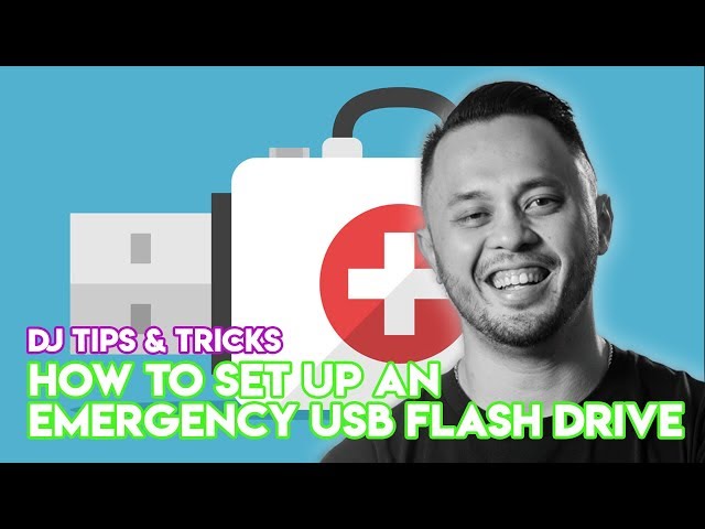 How To Set Up An Emergency USB Flash Drive - DJ Tips & Tricks