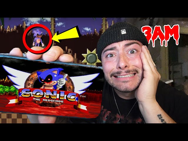 DO NOT PLAY SONIC.EXE GAME AT 3 AM!! (HE CAME AFTER US)