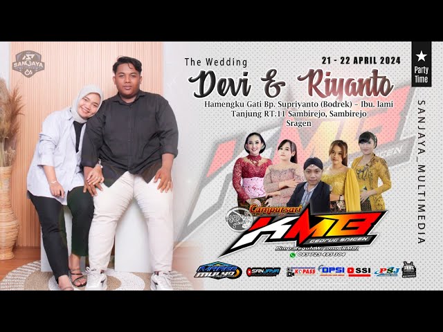 Live KMB GEDRUG SRAGEN || MARGO MULYO AUDIO - Pernikahan " DEVI & RIYANTO " Tanjung 22 April 2024