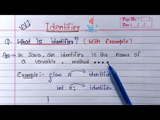 identifiers in java (hindi) | Learn Coding