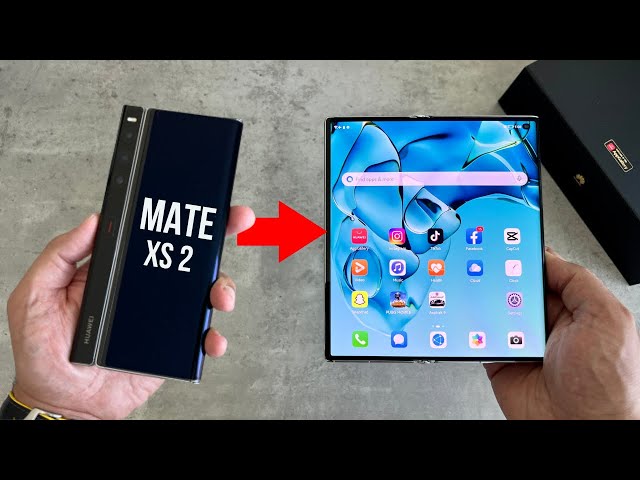 HUAWEI MATE Xs 2 Review - The World's THINNEST and LIGHTEST Folding Phone