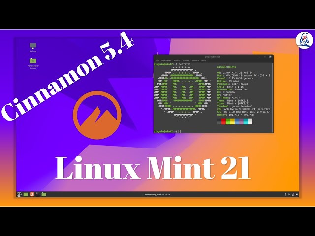 Linux Mint 21 mit Cinnamon 5.4