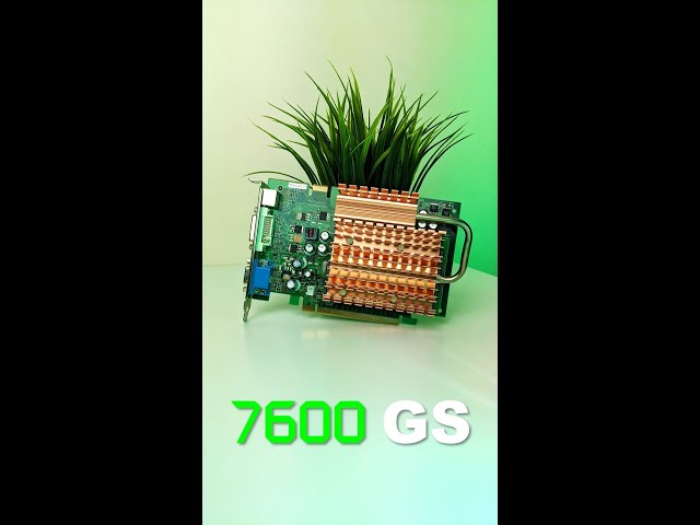 GeForce 7600 GS - The Best Sounding GPU! #Shorts