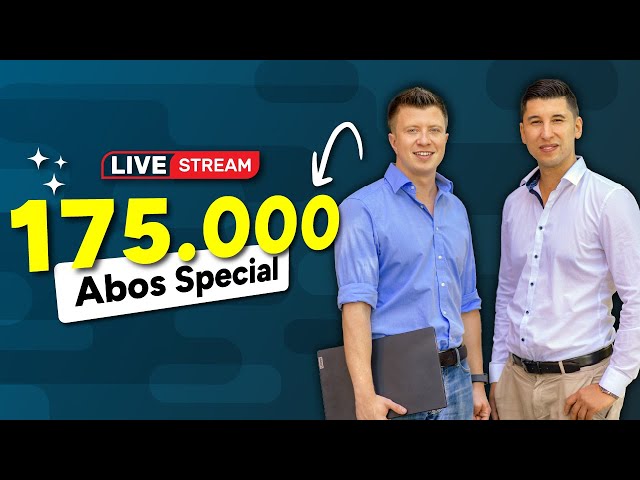 175k Abonnenten Special - Fragen rund ums Programmieren lernen - Live Stream