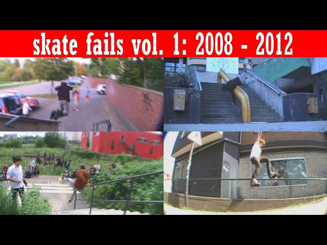 fu2k media skate fails vol. 1: The best skate fails from 2008 to 2012