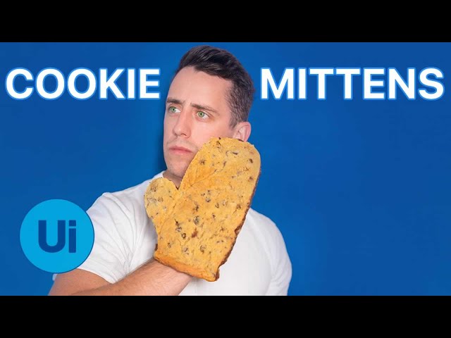 Baking Life Sized Cookie Mittens.