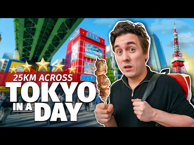 I Tried Walking Across Tokyo in a Day ⛩️