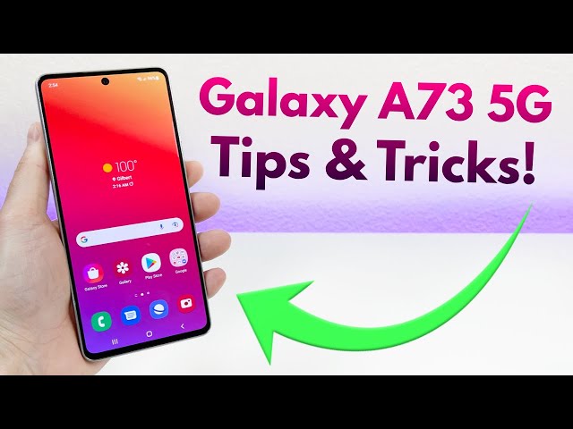 Samsung Galaxy A73 5G - Tips and Tricks! (Hidden Features)