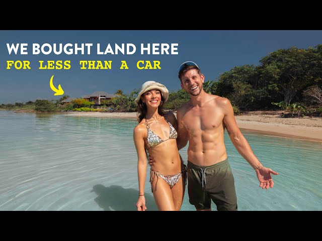 We bought land on an island for $45,000