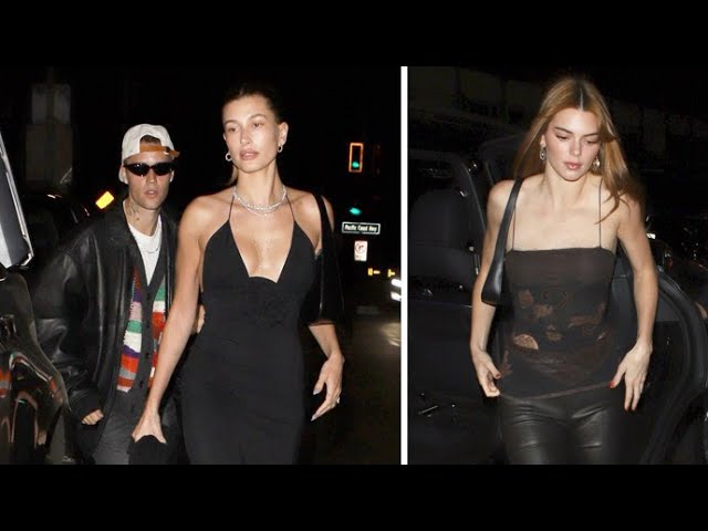 Hailey Baldwin Attends Dinner Outing With Kendall Jenner After Suffering Blood Clot In Brain