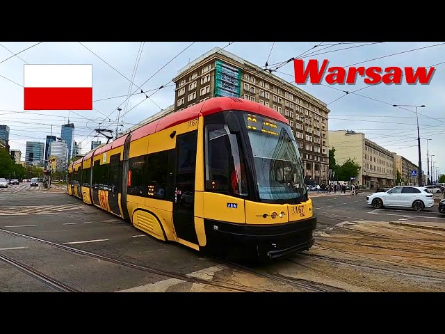 Trams in Warsaw, Poland | Tramwaje Warszawskie 2023