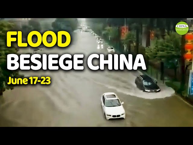 Floods hit cities near the Three Gorges/Southern cities and northern cities in China all flooded