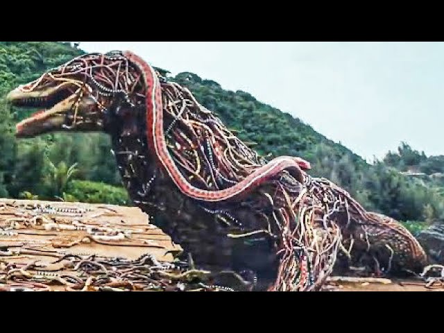 Varanus Priscus (2021) Film Explained in Hindi/Urdu | Snakes Vs Giant Lizard Summarized हिन्दी