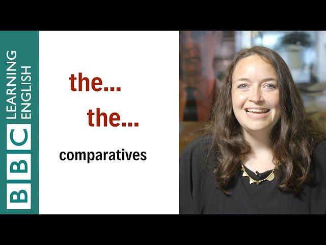 The...the... comparatives - English In A Minute