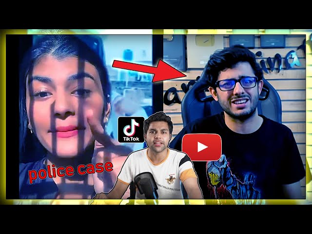 She Wants To File Case Against CarryMinati | YouTube Vs Tik Tok