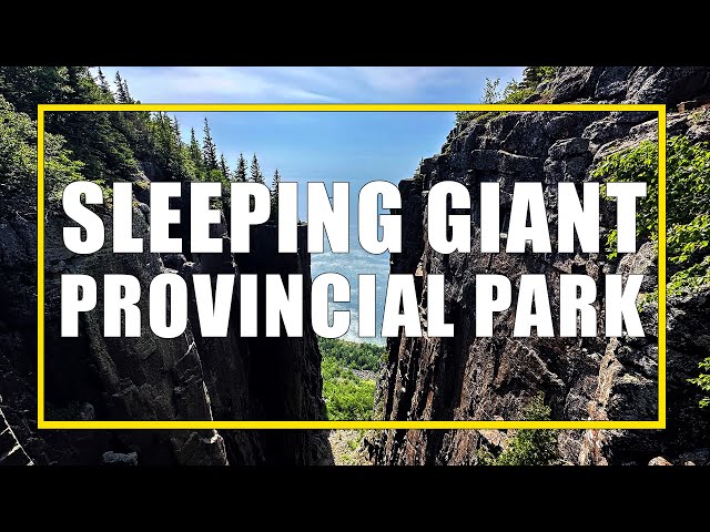 Hiking and Camping at Sleeping Giant Provincial Park