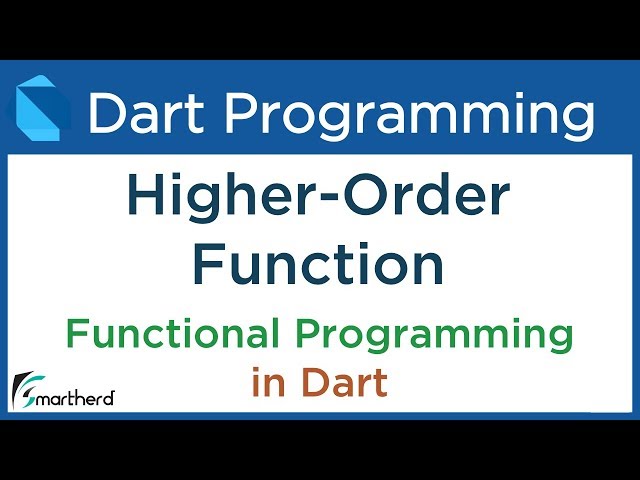 Dart Higher-Order Functions and Lambda Expression Tutorial (Functional Programming in Dart) #10.2