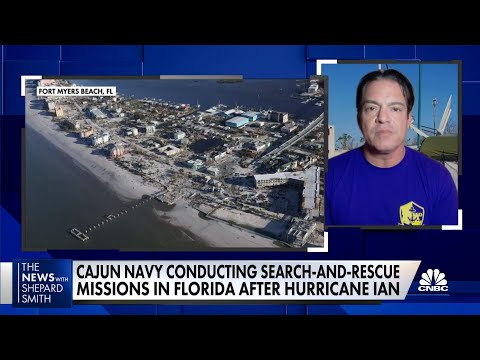 The 'United Cajun Navy' heads to Florida to help with search-and-rescue efforts