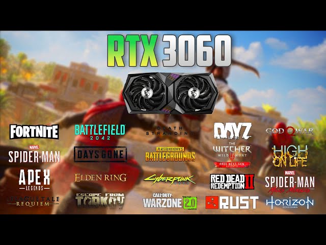 RTX 3060 Test in 20 Games - 1440p & 1080p