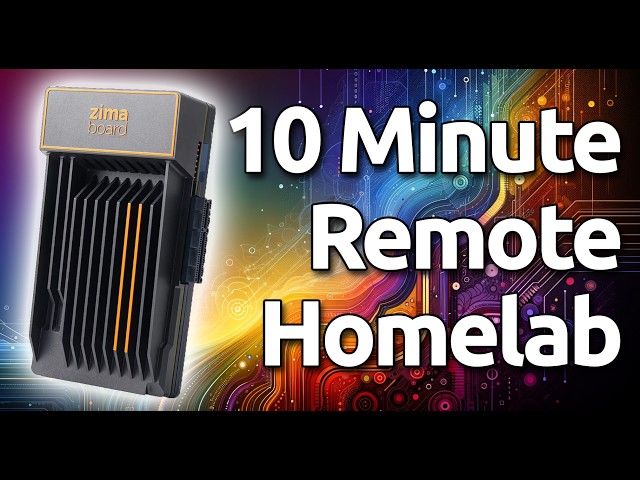 10-Minute Guide to a Secure Remote Home Lab Setup