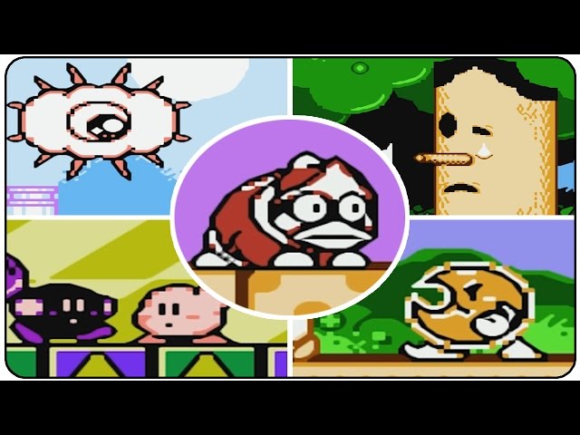 Kirby's Adventure - All Bosses