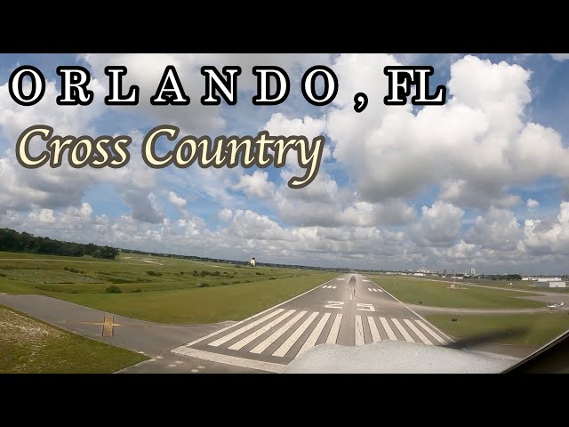 Cross Country Flight to Tampa & Orlando USA Part 2