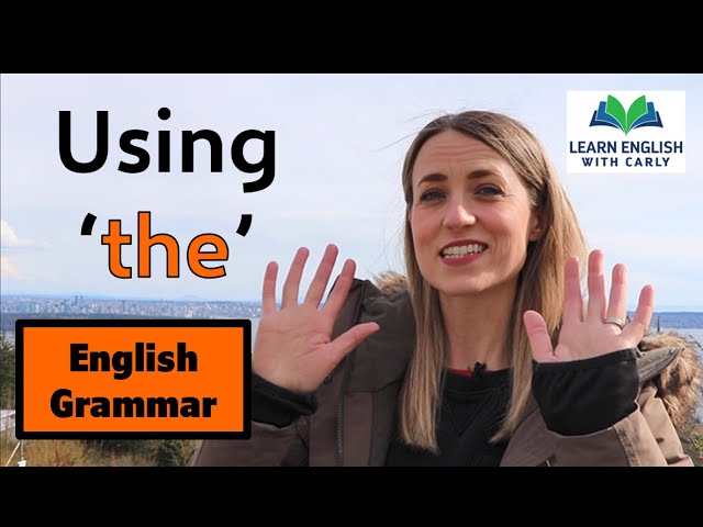 English Grammar: When to use the word 'THE' #grammar #englishgrammar #the