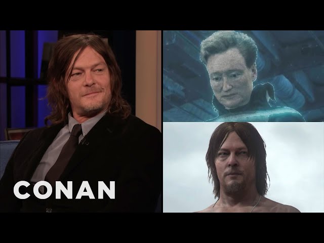 Norman Reedus & Conan On Their Roles In "Death Stranding" | CONAN on TBS