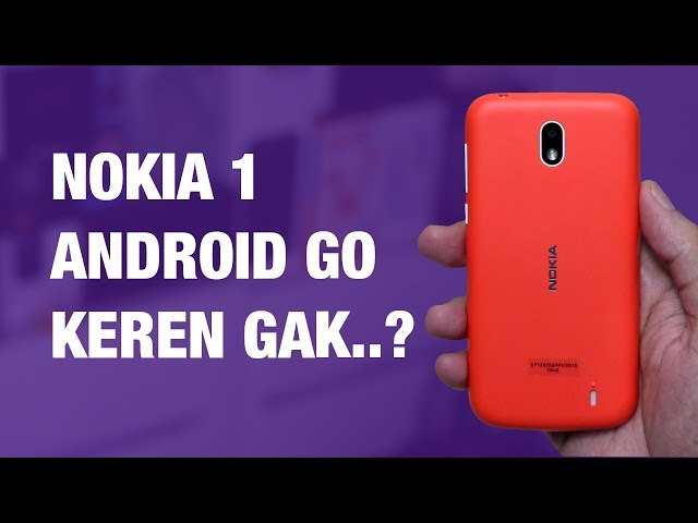 Unboxing Nokia 1 Indonesia — Ponsel Android Go Pertama Nokia!