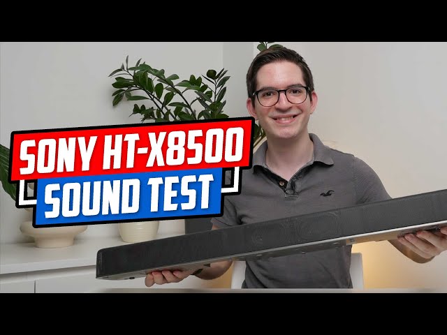 Sony HT-X8500 Soundbar LIVE Sound Test 🔊🔊🔊
