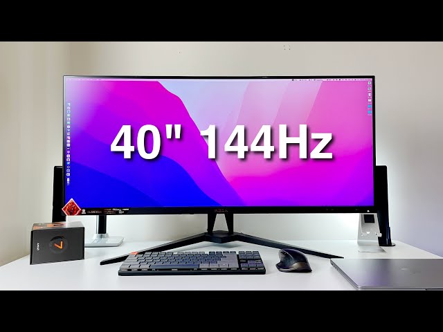 REVIEW: AOC’s 40 INCH ULTRAWIDE 144HZ GAMING MONITOR