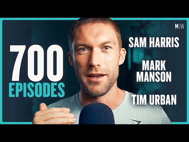 16 Lessons From 700 Episodes - Sam Harris, Mark Manson & Tim Urban