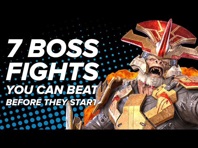 7 Boss Fights You Can Win Before they Even Start