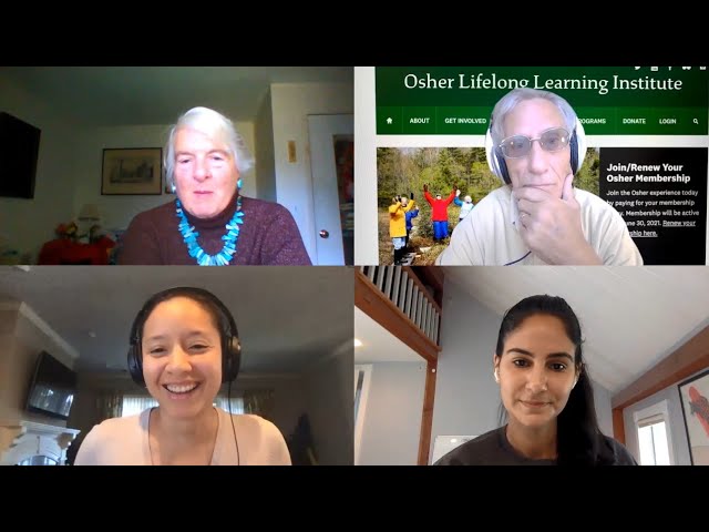 Osher at Dartmouth Interview with Roya Paydarfar and Lidia Schoonenberg