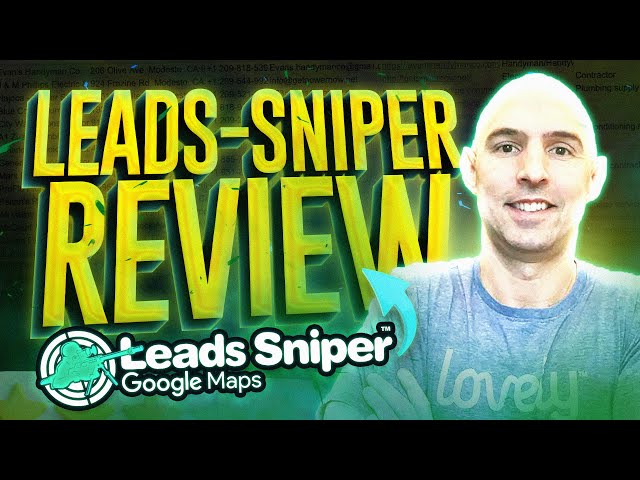 Leads Sniper Review 🔥 What are The Best Tools For Google Maps Scraper?